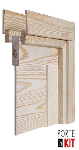SEZIONE PORTA SCORREVOLE INTERNO MURO GREZZA89